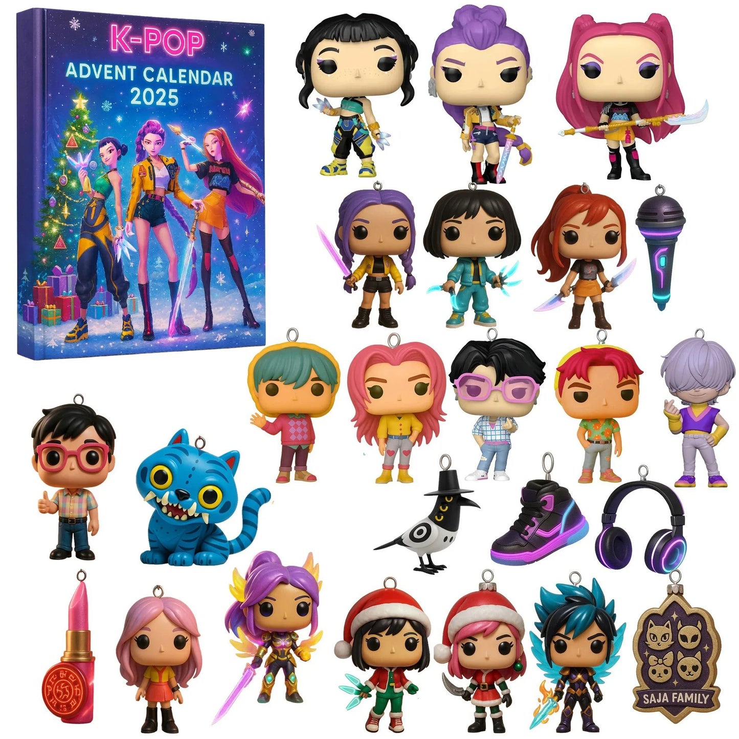 🔥Kalendarz adwentowy Łowców Demonów K&P 2025