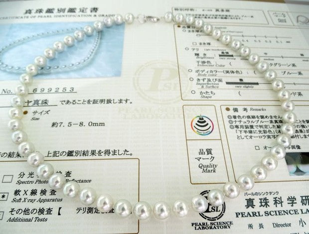 🔥 Gorąca wyprzedaż 2025 – ⏰Naszyjnik z japońskich pereł Akoya klasy premium AAAA ✨